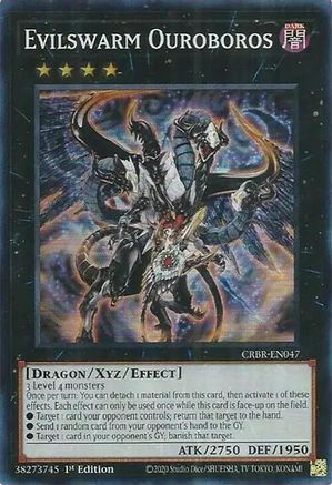 Evilswarm Ouroboros (SR) [CRBR-EN047] Super Rare - Trinity Hobby