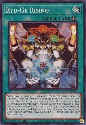 Ryu-Ge Rising (SR) [CRBR-EN035] Super Rare - Trinity Hobby