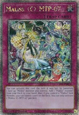 Maliss C MTP-07 (Quarter Century Secret Rare) [CRBR-EN022] Quarter Century Secret Rare - Trinity Hobby