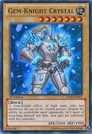Gem-Knight Crystal [HA06-EN001] Super Rare - Trinity Hobby