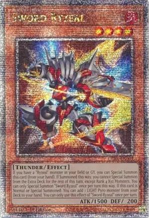 Sword Ryzeal (Quarter Century Secret Rare) [CRBR-EN001] Quarter Century Secret Rare - Trinity Hobby