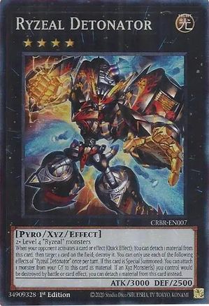 Ryzeal Detonator [CRBR-EN007] Collector's Rare - Trinity Hobby