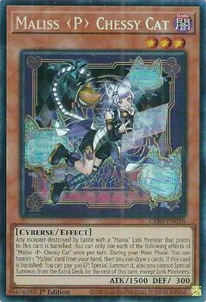 Maliss P Chessy Cat [CRBR-EN016] Collector's Rare - Trinity Hobby