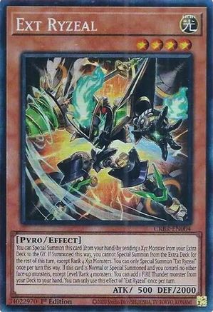 Ext Ryzeal [CRBR-EN004] Collector's Rare - Trinity Hobby
