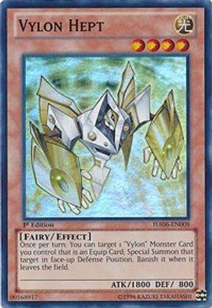 Vylon Hept [HA06-EN008] Super Rare - Trinity Hobby