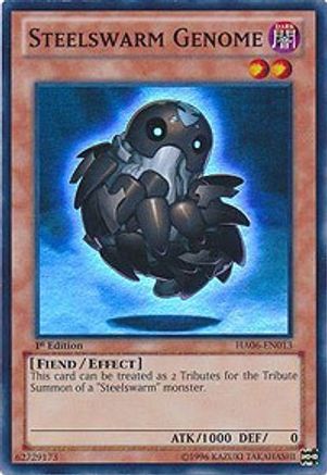 Steelswarm Genome [HA06-EN013] Super Rare - Trinity Hobby