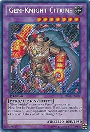 Gem-Knight Citrine [HA06-EN019] Secret Rare - Trinity Hobby