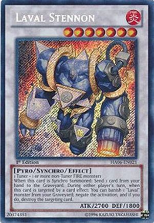 Laval Stennon [HA06-EN021] Secret Rare - Trinity Hobby