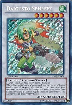 Daigusto Sphreez [HA06-EN024] Secret Rare - Trinity Hobby