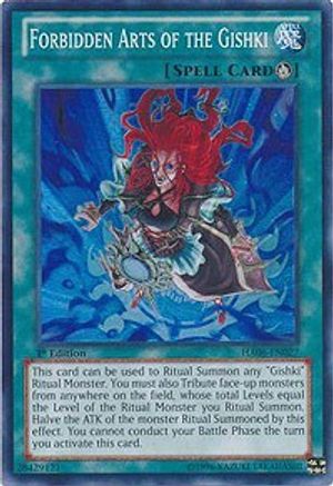 Forbidden Arts of the Gishki [HA06-EN027] Super Rare - Trinity Hobby