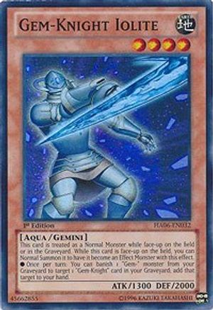 Gem-Knight Iolite [HA06-EN032] Super Rare - Trinity Hobby