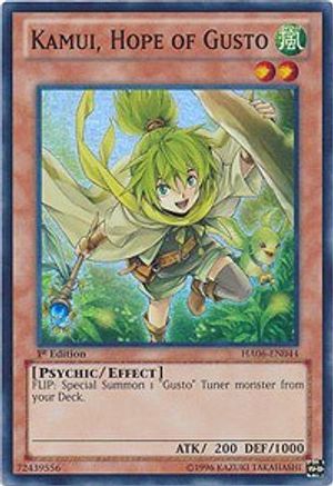 Kamui, Hope of Gusto [HA06-EN044] Super Rare - Trinity Hobby