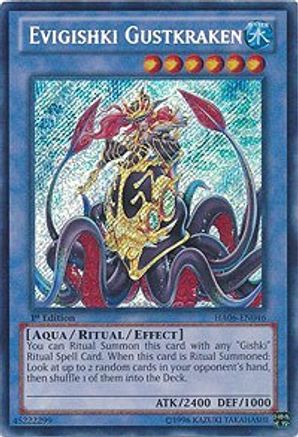 Evigishki Gustkraken [HA06-EN046] Secret Rare - Trinity Hobby