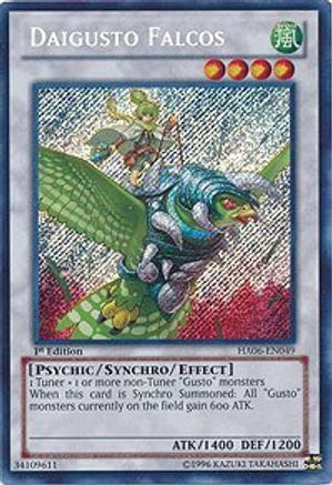 Daigusto Falcos [HA06-EN049] Secret Rare - Trinity Hobby