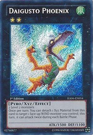 Daigusto Phoenix [HA06-EN054] Secret Rare - Trinity Hobby