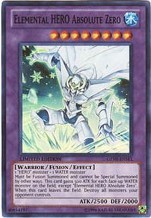 Elemental Hero Absolute Zero [GENF-ENSE1] Super Rare - Trinity Hobby