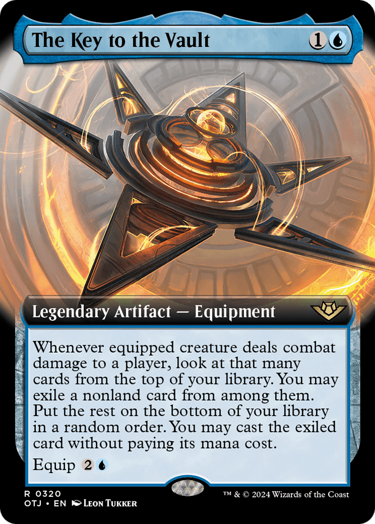 The Key to the Vault (Extended Art) [Outlaws of Thunder Junction] - Trinity Hobby
