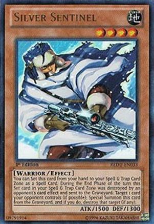 Silver Sentinel [REDU-EN033] Ultra Rare - Trinity Hobby
