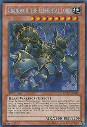 Grandsoil the Elemental Lord [REDU-EN038] Secret Rare - Trinity Hobby