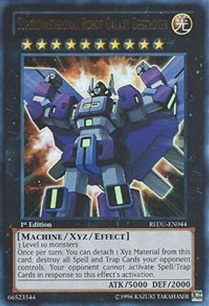 Superdimensional Robot Galaxy Destroyer [REDU-EN044] Ultra Rare - Trinity Hobby
