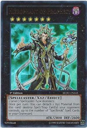 Hierophant of Prophecy [REDU-EN045] Ultra Rare - Trinity Hobby