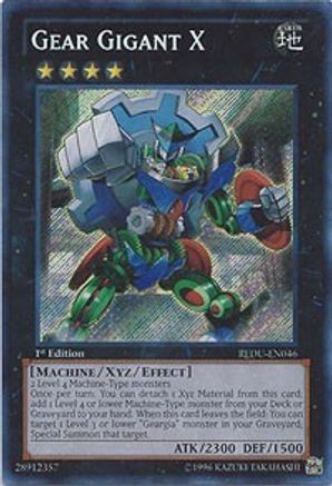 Gear Gigant X [REDU-EN046] Secret Rare - Trinity Hobby