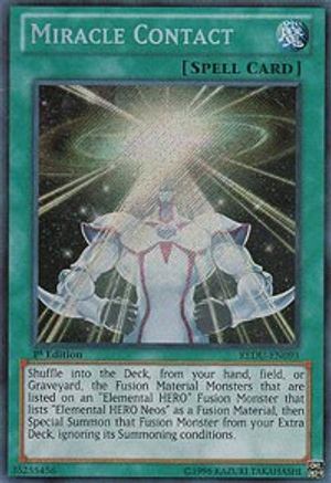 Miracle Contact [REDU-EN093] Secret Rare - Trinity Hobby