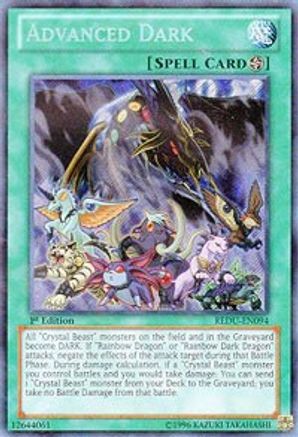 Advanced Dark [REDU-EN094] Secret Rare - Trinity Hobby