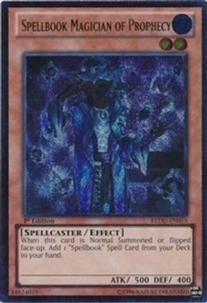 Spellbook Magician of Prophecy [REDU-EN015] Ultimate Rare - Trinity Hobby