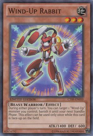 Wind-Up Rabbit [CT09-EN010] Super Rare - Trinity Hobby