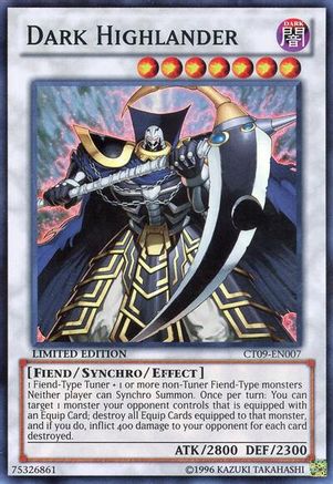 Dark Highlander [CT09-EN007] Super Rare - Trinity Hobby