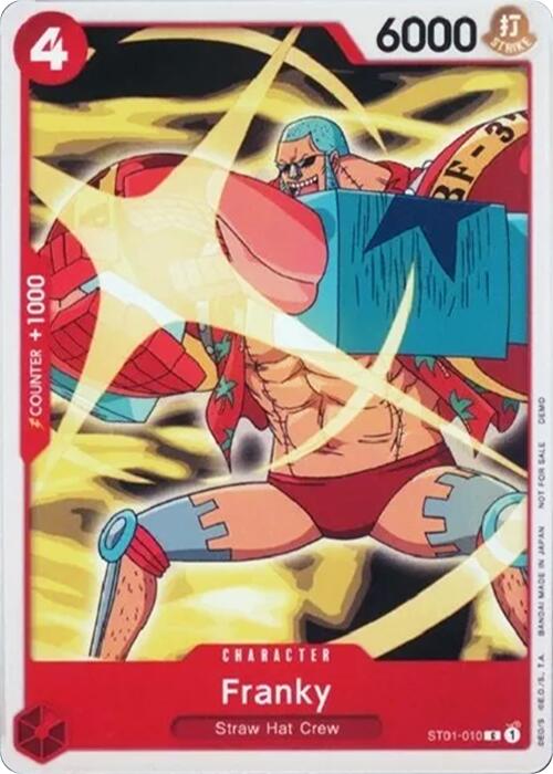 Franky (010) (ST01-010) - [One Piece Demo Deck Cards] - Trinity Hobby