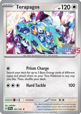 Terapagos - (161/191) Reverse Holofoil [Miscellaneous Cards & Products]