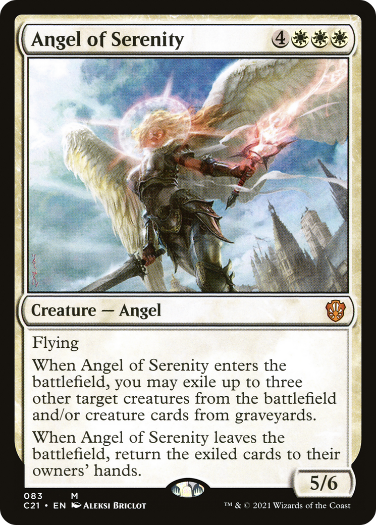 Angel of Serenity [Commander 2021] - Trinity Hobby