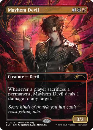 Mayhem Devil (SLP-028) - [Secret Lair Showdown] - Trinity Hobby