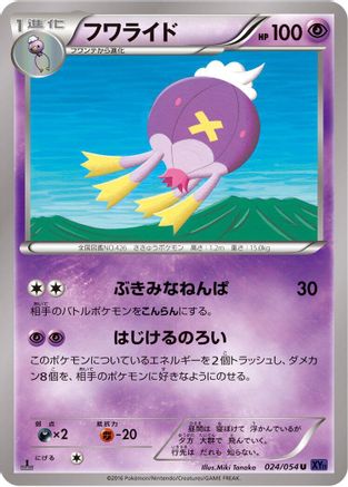 Drifblim (Japanese)  024/054 - [XY11Bb FeverBurst Fighter]