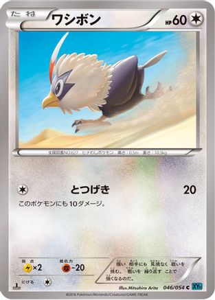 Rufflet (Japanese)  046/054 - [XY11Br Cruel Traitor]