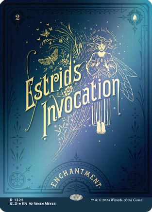 Estrid's Invocation (SLD-1325) - [Secret Lair Drop Series] Foil - Trinity Hobby