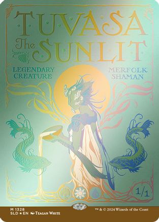 Tuvasa the Sunlit (SLD-1328) - [Secret Lair Drop Series] Foil - Trinity Hobby