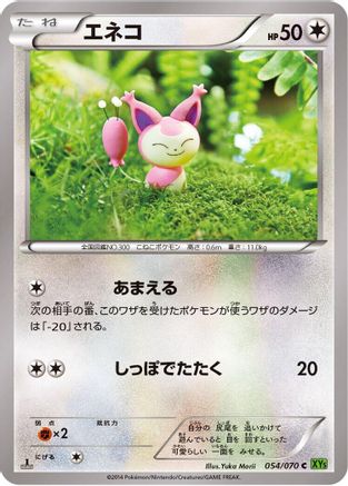 Skitty (Japanese)  054/070 - [XY5Bt Tidal Storm]