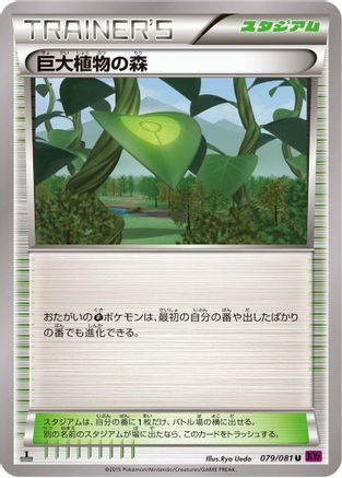 Forest of Giant Plants (Japanese)  079/081 - [XY7 Bandit Ring]