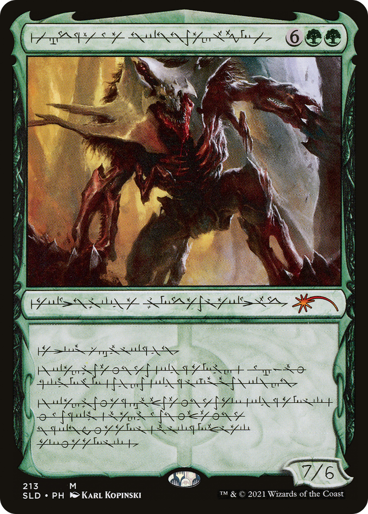 Vorinclex, Voice of Hunger (Phyrexian) [Secret Lair Drop Series] - Trinity Hobby