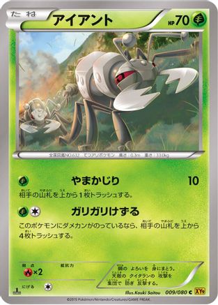 Durant (Japanese)  009/080 - [XY9 Rage of the Broken Heavens]
