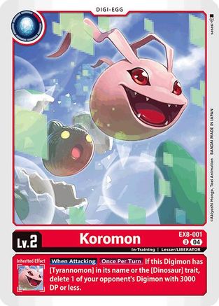 Koromon [EX8-001] [Chain of Liberation] - Trinity Hobby