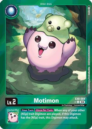 Motimon [EX8-004] (Limited Foil) [Chain of Liberation] - Trinity Hobby