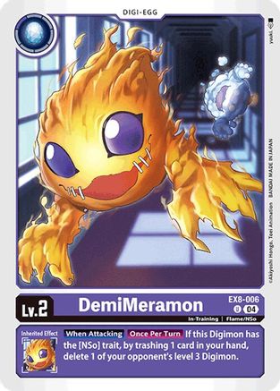 DemiMeramon [EX8-006] [Chain of Liberation] - Trinity Hobby