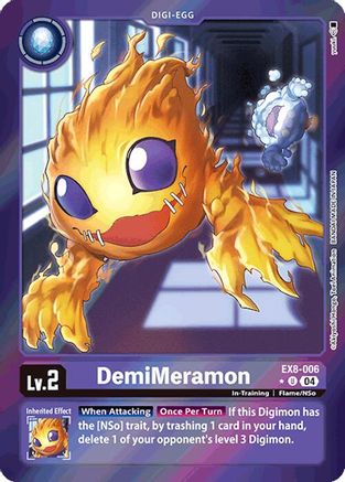 DemiMeramon [EX8-006] (Limited Foil) [Chain of Liberation] - Trinity Hobby