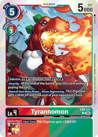 Tyrannomon [EX8-011] [Chain of Liberation] - Trinity Hobby