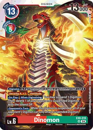 Dinomon [EX8-016] [Chain of Liberation] - Trinity Hobby