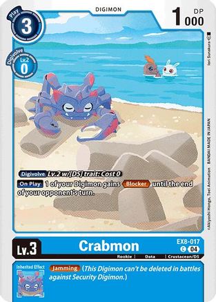 Crabmon [EX8-017] [Chain of Liberation] - Trinity Hobby